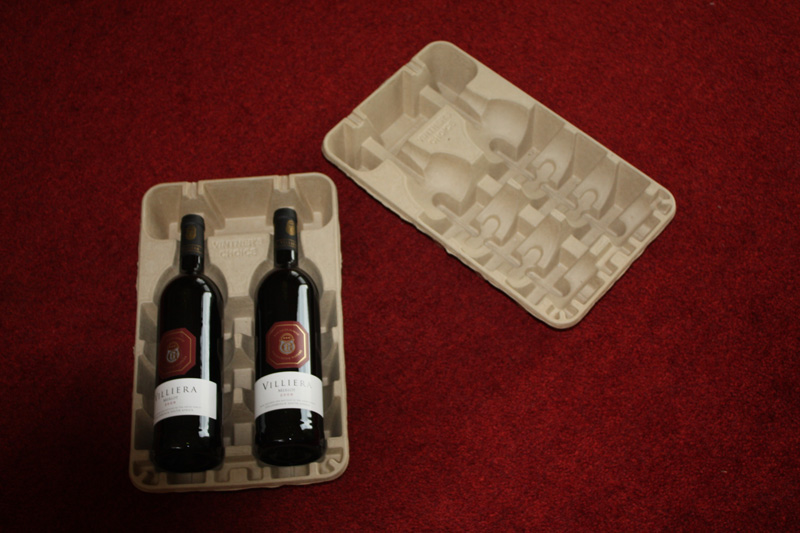 EMBALLAGES D'EXPÉDITION DE BOUTEILLES - Usine Cellulose Moulee Cellulopack